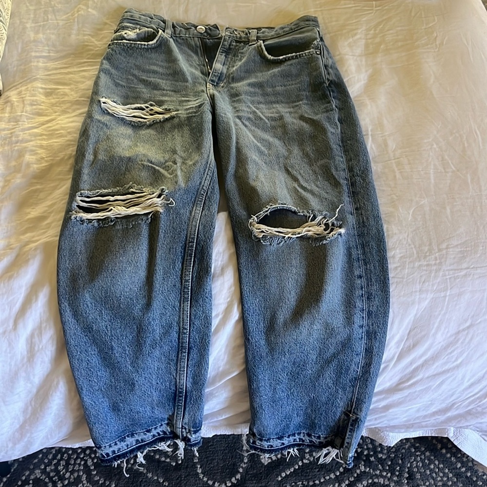 Free people distressed jeans